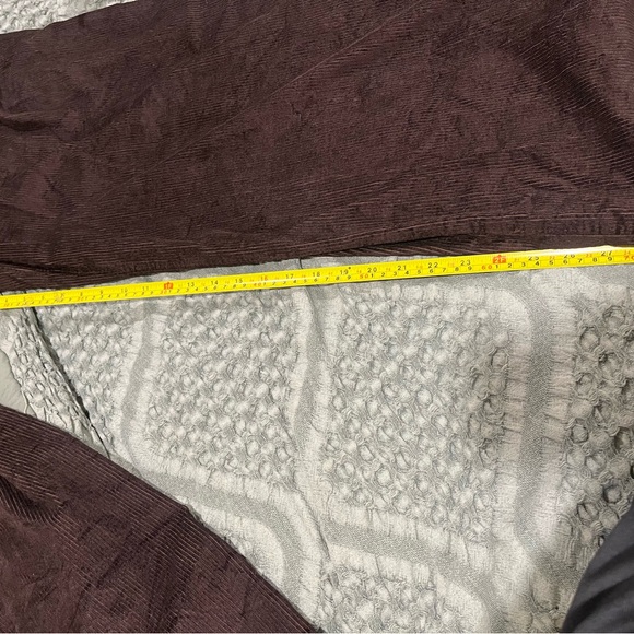 Anthropologie Maeve The Avery Pleated Wide-Leg Trousers Corduroy 31014 - Picture 8 of 9